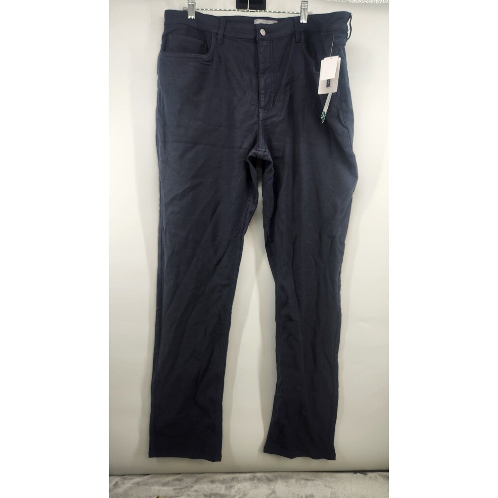 Flag &‎ Anthem Men's 38X34 Navy Blue Hoiden 5 Pocket Garment Dye Pants NWT